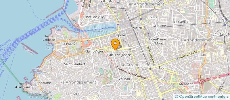 localisation de l'entreprise MADAME CARINE DIP  MARSEILLE