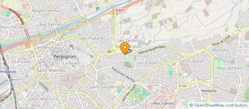 localisation de l'entreprise MADAME CARINE DORDAN  PERPIGNAN