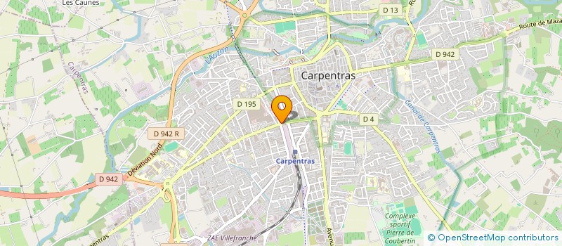 localisation de l'entreprise MADAME CARINE DUMONT  CARPENTRAS