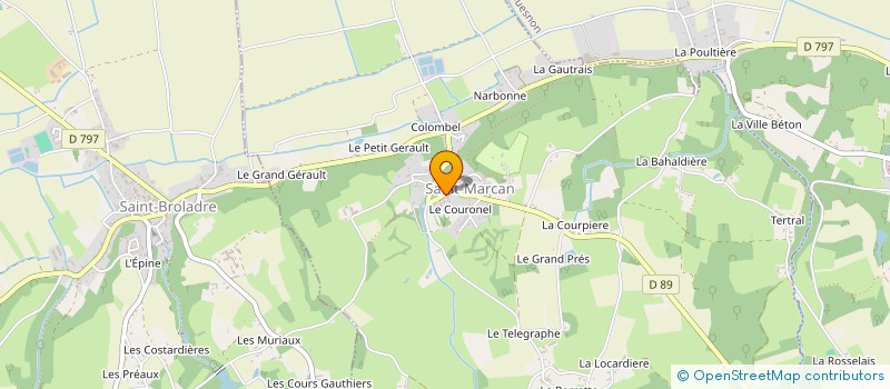 localisation de l'entreprise MADAME CARINE DUTHIL  SAINT-MARCAN