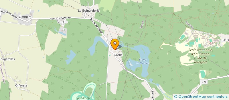 localisation de l'entreprise MADAME CARINE EDOUARD  VERRIE