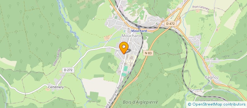 localisation de l'entreprise MADAME CARINE EPLENIER  MOUCHARD