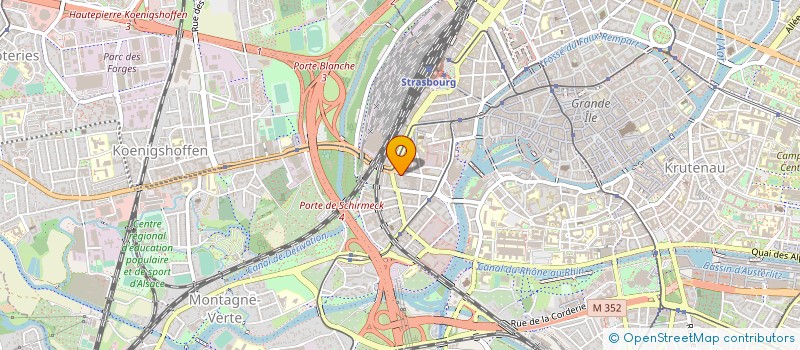 localisation de l'entreprise MADAME CARINE FAIELLA à STRASBOURG