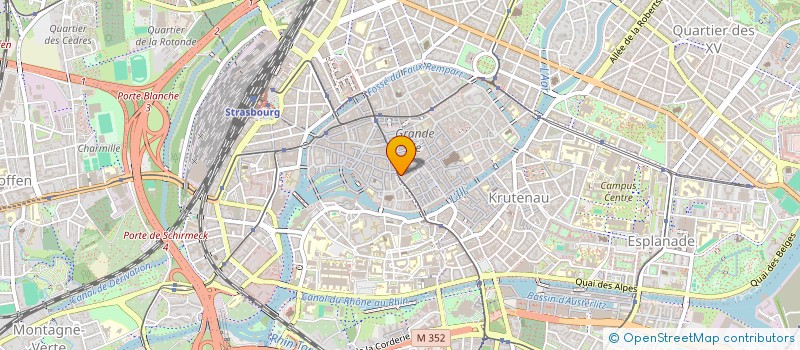 localisation de l'entreprise MADAME CARINE FAIVRE à STRASBOURG