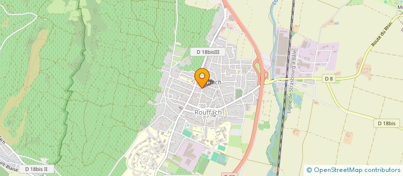 localisation de l'entreprise MADAME CARINE FANCELLU  ROUFFACH