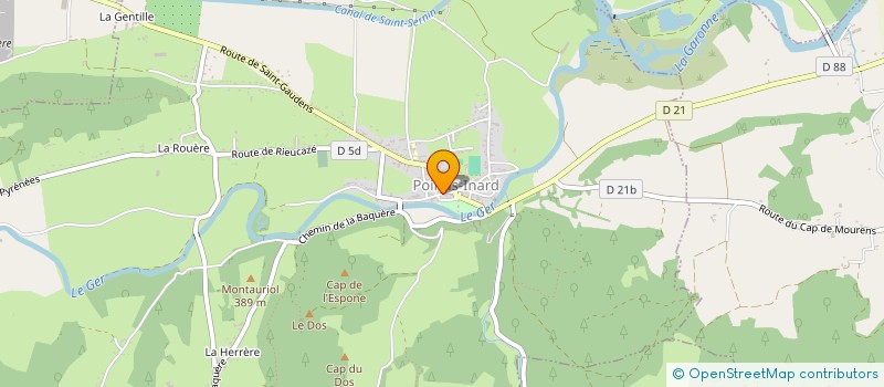 localisation de l'entreprise MADAME CARINE FAVAREL  POINTIS-INARD