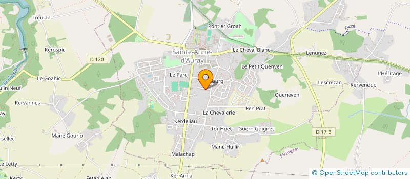 localisation de l'entreprise MADAME CARINE FAYT  SAINTE-ANNE-D'AURAY