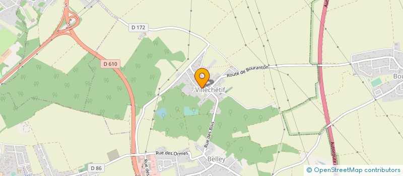 localisation de l'entreprise MADAME CARINE FINOT  VILLECHETIF