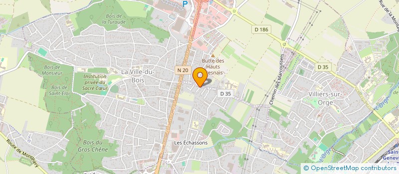 localisation de l'entreprise MADAME CARINE FLEURY à LONGPONT-SUR-ORGE