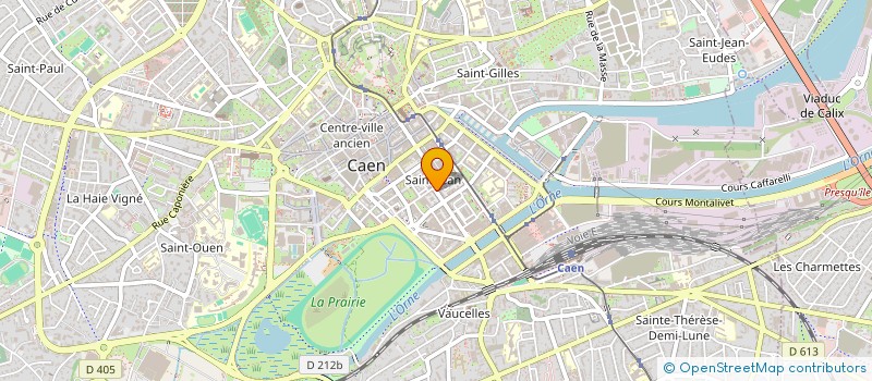 localisation de l'entreprise MADAME CARINE FOUBERT à CAEN