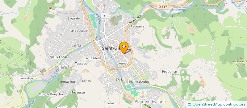 localisation de l'entreprise MADAME CARINE FRAYRE à SAINT-GIRONS