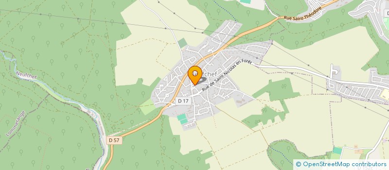 localisation de l'entreprise MADAME CARINE FRIEDMANN  NEUFCHEF