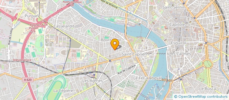 localisation de l'entreprise MADAME CARINE FROMENT à TOULOUSE