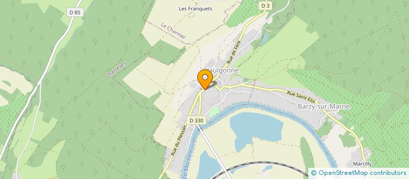 localisation de l'entreprise MADAME CARINE GATTEAU  JAULGONNE