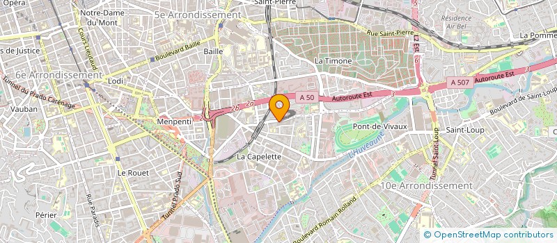 localisation de l'entreprise MADAME CARINE GAUDIN à MARSEILLE