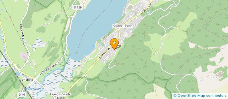 localisation de l'entreprise MADAME CARINE GERBER à MALBUISSON