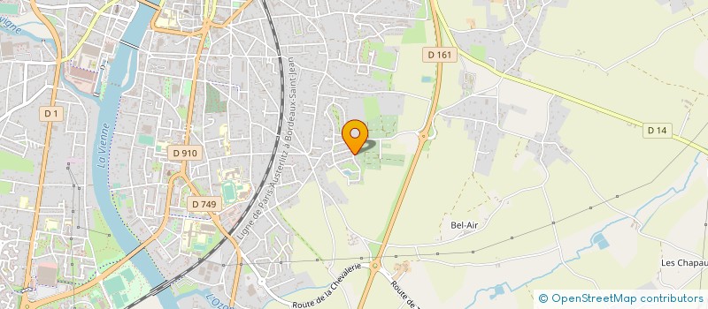 localisation de l'entreprise MADAME CARINE GRAVELEAU  CHATELLERAULT