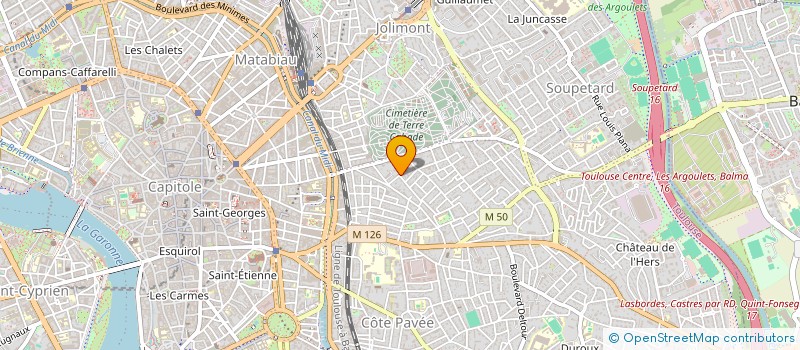 localisation de l'entreprise MADAME CARINE GUEZEL à TOULOUSE