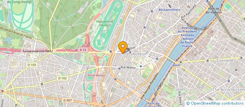 localisation de l'entreprise MADAME CARINE HANOUFA  PARIS