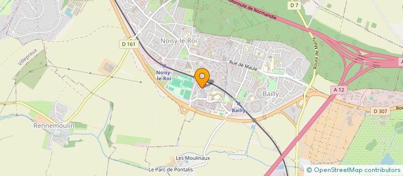 localisation de l'entreprise MADAME CARINE HAUD'HUYZE à NOISY LE ROI