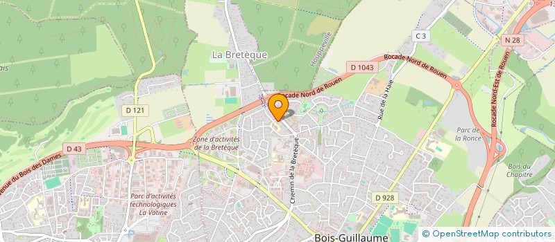 localisation de l'entreprise MADAME CARINE HEQUET à BOIS-GUILLAUME