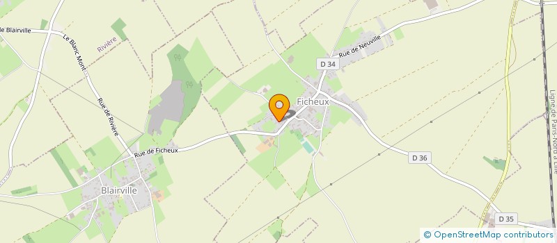 localisation de l'entreprise MADAME CARINE HUBAU  FICHEUX