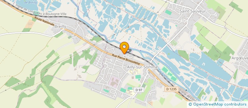 localisation de l'entreprise MADAME CARINE HUCHIN  AILLY-SUR-SOMME