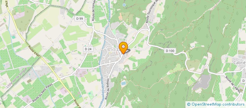 localisation de l'entreprise MADAME CARINE HUGUES  LAGNES