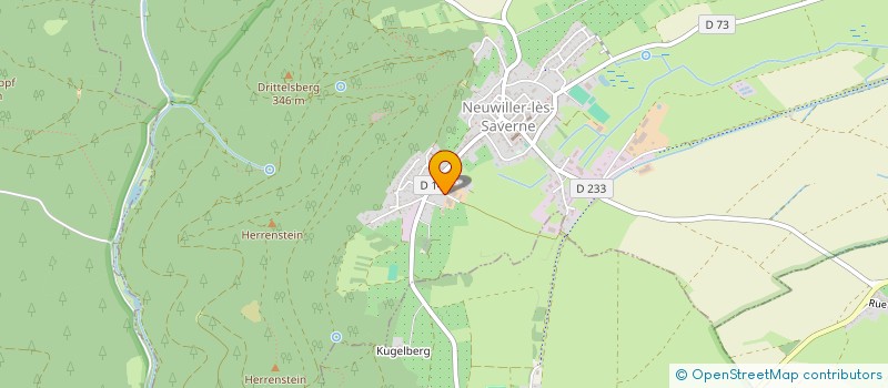 localisation de l'entreprise MADAME CARINE HUSSER à NEUWILLER-LES-SAVERNE