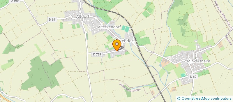 localisation de l'entreprise MADAME CARINE HUY  DUNTZENHEIM