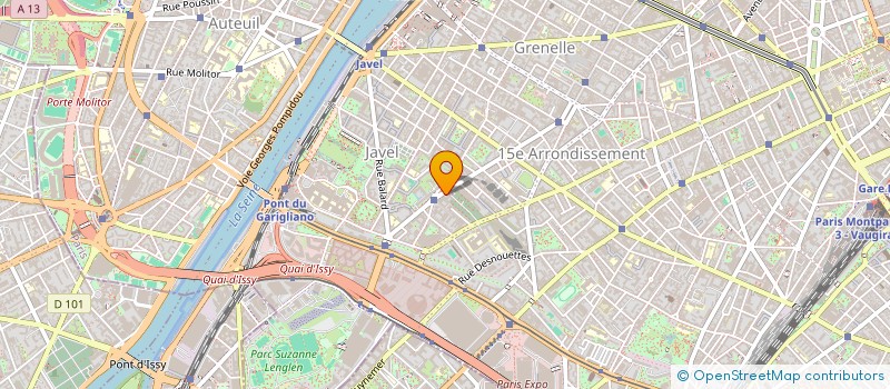 localisation de l'entreprise MADAME CARINE JALLAS  PARIS