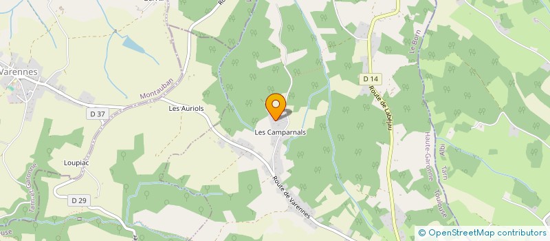 localisation de l'entreprise MADAME CARINE JEAN  LE BORN