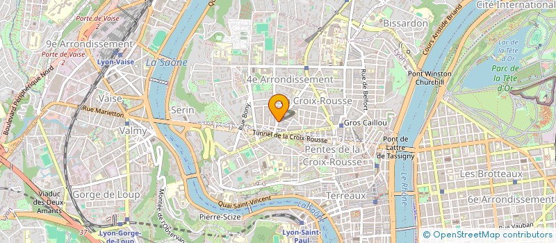 localisation de l'entreprise MADAME CARINE JEANNESSON  LYON