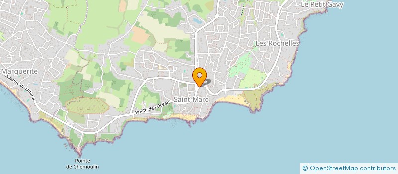 localisation de l'entreprise MADAME CARINE JOUBIN  SAINT-NAZAIRE