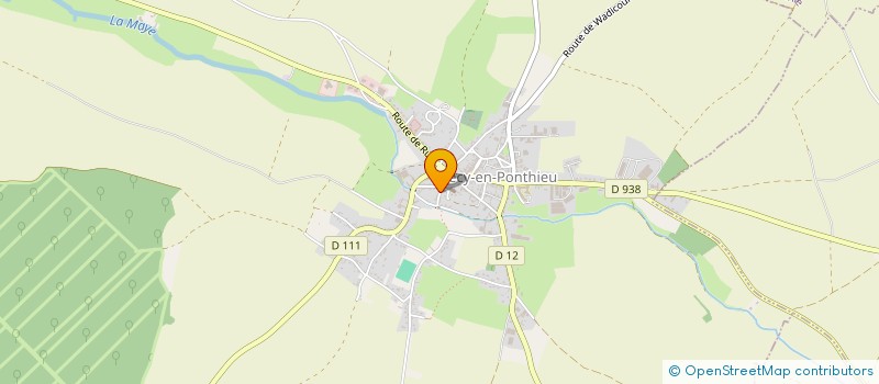 localisation de l'entreprise MADAME CARINE JOUTZ à CRECY-EN-PONTHIEU