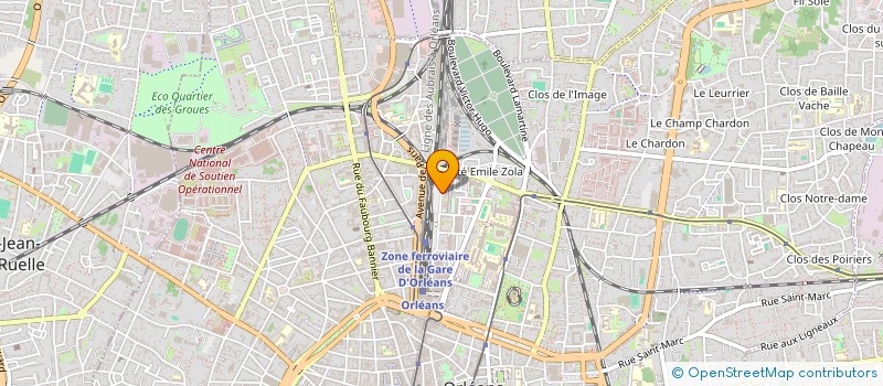 localisation de l'entreprise MADAME CARINE KAZADI à ORLEANS