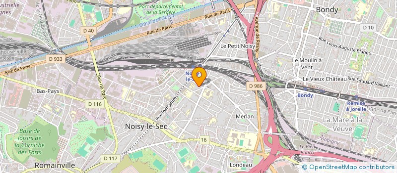 localisation de l'entreprise MADAME CARINE LABROUSSE à NOISY-LE-SEC