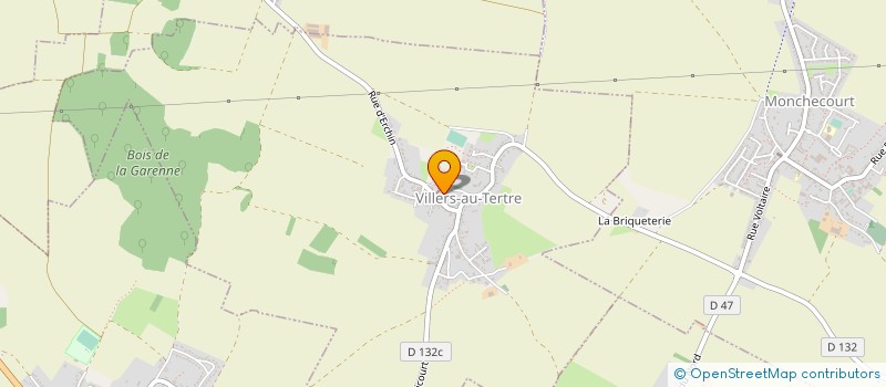 localisation de l'entreprise MADAME CARINE LANGELIN à VILLERS-AU-TERTRE