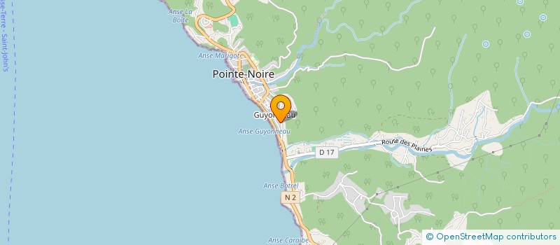 localisation de l'entreprise MADAME CARINE LARGITTE  POINTE-NOIRE