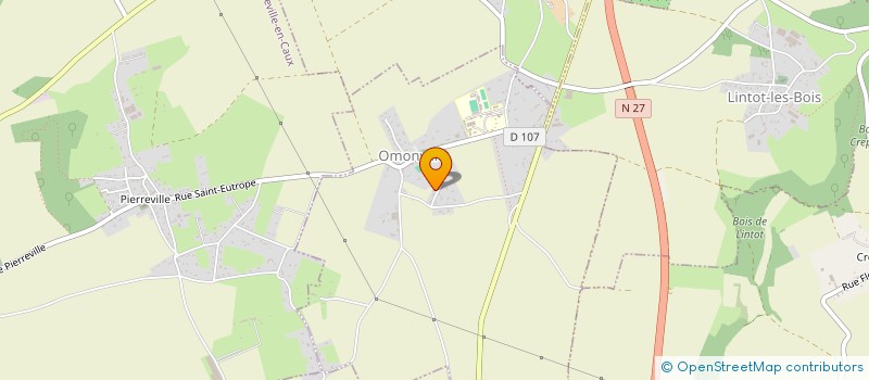 localisation de l'entreprise MADAME CARINE LE BIVIC  OMONVILLE