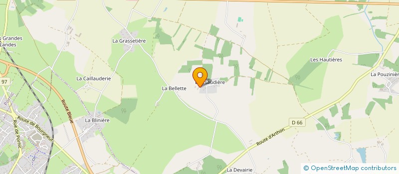 localisation de l'entreprise MADAME CARINE LE BOEUF  PORNIC