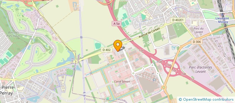 localisation de l'entreprise MADAME CARINE LEAL GONCALVES  LIEUSAINT