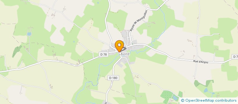 localisation de l'entreprise MADAME CARINE LECHAT  SEGRE-EN-ANJOU BLEU