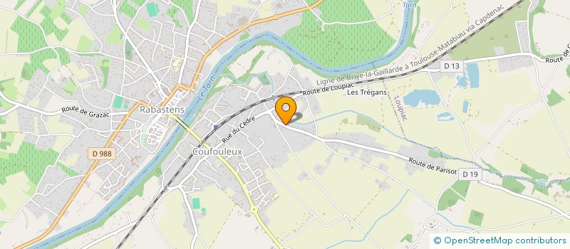 localisation de l'entreprise MADAME CARINE LECOMTE  COUFOULEUX