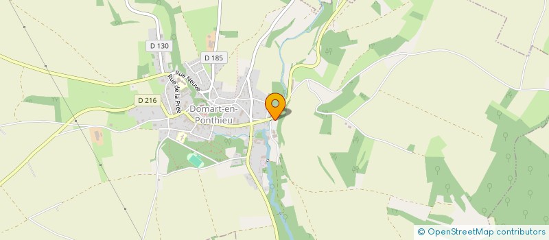 localisation de l'entreprise MADAME CARINE LECONTE  DOMART-EN-PONTHIEU