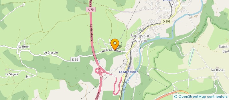 localisation de l'entreprise MADAME CARINE LEHEMBRE  BOURGS SUR COLAGNE