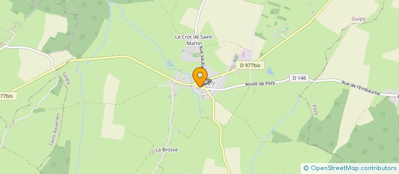 localisation de l'entreprise MADAME CARINE LEJEUNE à GUIPY