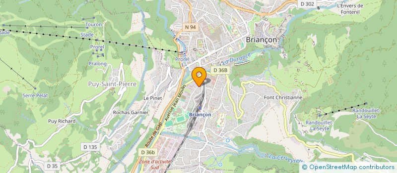 localisation de l'entreprise MADAME CARINE LEMAITRE  BRIANCON