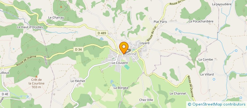 localisation de l'entreprise MADAME CARINE LENCROZ  SAINT-MARTIN-EN-HAUT