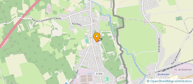 localisation de l'entreprise MADAME CARINE LERNOULD  TRITH-SAINT-LEGER